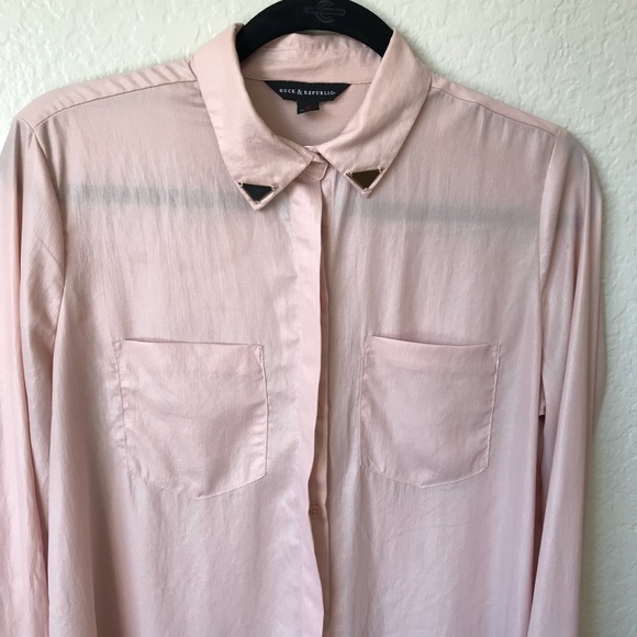 Rock & Republic Button Up Blouse - Picture 2 of 5